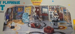 ​VINTAGE 1988 Pee-wee’s Playhouse HUGE BUNDLE – Sealed Playset + 3 Carded Figure