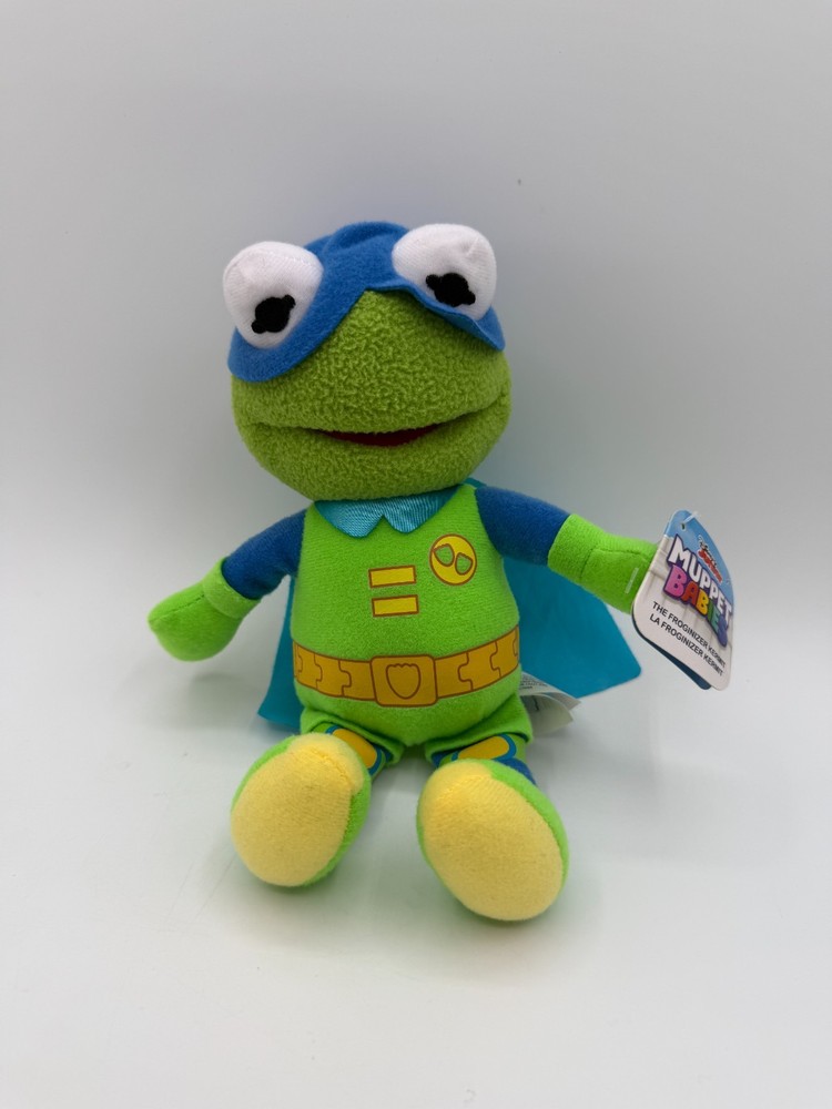 New Disney Jr. Muppet Babies The Froginizer Kermit Frog Plush Just Play 9″ Tags