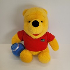 VINTAGE Mattel 1994 Winnie the Pooh Honey Pot Stuffed Animal Plush