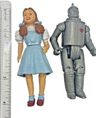 1988 MGM Turner Wizard of Oz Dorothy & Tin Man PVC Figure Lot