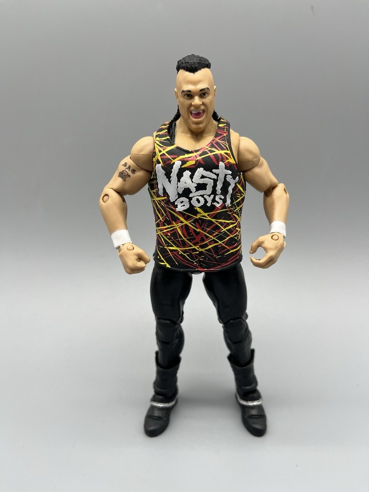 WWE Elite 42 Nasty Boys Jerry Sags Wrestling Action Figure Mattel