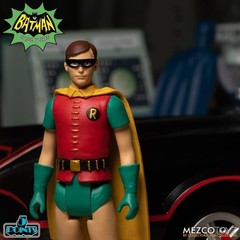 Batman (1966) Classic TV Series Mezco Toyz 5 Points Deluxe Box Batcave Set