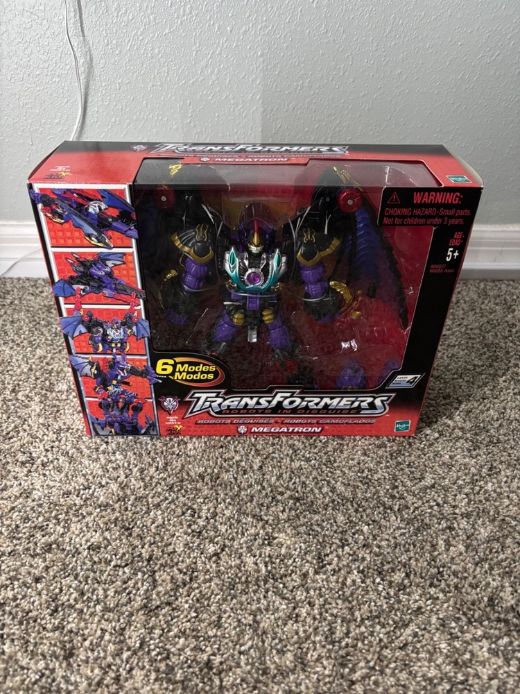 Transformers Robots in Disguise RID 2001 Predacon Megatron Brand New Sealed