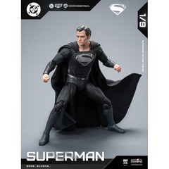 【US In-Stock】HIPLAY Fondjoy Black Superman 2.0 DC1026 Action Figure