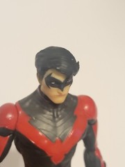 DC Comics Figure Lot: Modern Age Batman, Golden Age Batman, Nightwing