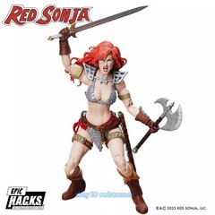 Boss Fight Studio Red Sonja 1/12 Female Action Figure Collection Deluxe Version