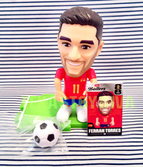 ZURU FIFA World Cup Soccer Figure Ballers Ferran Torres Spain Football –READ–