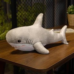 1pc.45/60cm Cute Colorful Shark Plush Toy Soft Stuffed Speelgoed Animal