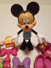 Disney Minnie Mouse Boutique Snap N’ Style Dress Up Lot Accessories
