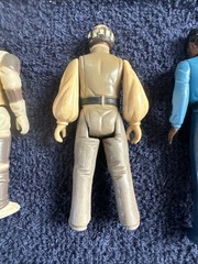 4 Each Vintage 1980 Kenner Star Wars Figures Hong Kong See Pictures For Cond