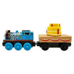 Thomas & Friends Wooden Railway Birthday Thomas with Musical Cake Cargo Y4501