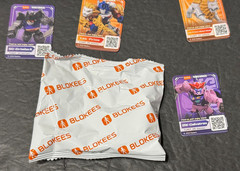 TRANSFORMERS BLOKEES DEFENDER VOLUME 7 LOT OF 4 UNBUILT FIGURES AS SHOWN