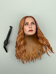 SCARLET WITCH Head Sculpt ONLY 1/6 Hot Toys DX35 Avengers Endgame moving eyeball