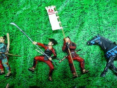 SAMURAI PLASTOY JAPANESE WARRIORS DEAL PLUS PLASTIC FIGURES