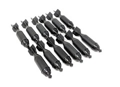 12 pc Toy Military Navy Submarine Torpedo Missiles for Playsets or Diorama Set