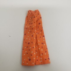 2009 NECA 7 Inch Coraline Doll, Orange Pajamas Pants Only fabric clothing.
