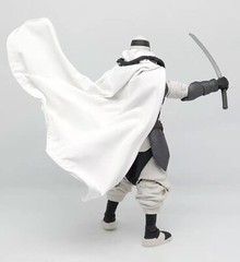 SU-MF-C-GM: White Wired cape for McFarlane DC Ghost-Maker Action Figure