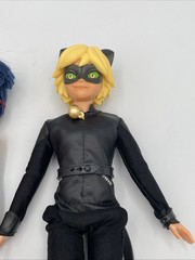 2 Miraculous Ladybug Dolls: Cat Noir 11″ Action Fashion Doll Figure Toy T4