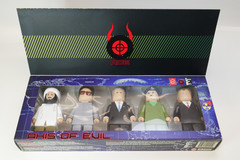 Super Rad Toys “Axis of Evil” Set by Plasticgod – Collectible Vinyl Figures x5