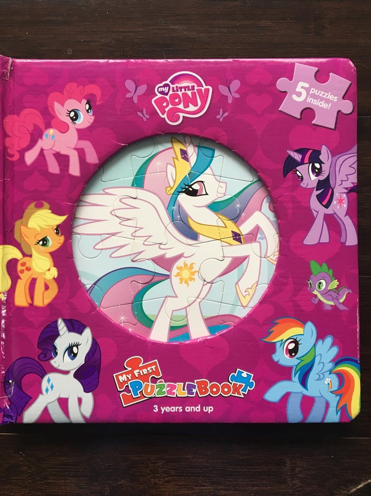 My Little Pony Unicorn My First Puzzle Book 3 Years And Up 5 Puzzles