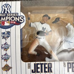 McFarlane World Series Champions 2009 YANKEES Posada Rivera Jeter Pettitte NEW