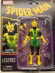 Marvel Legends Spider-Man Electro (Francine Frye) 6” Action Figure – New Sealed