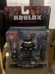 Roblox Dueldroid 5000 Figure with Virtual Item Code Brand New