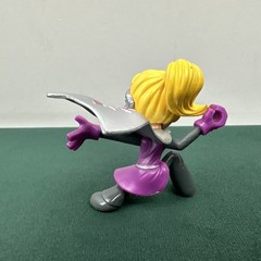 Ninja kidz Clubz TV Disaster Superhero Kids Action Figure Purple Girl 2”