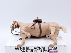 Comanche Movable Cavalry Horse w/Tack Fort Apache Johnny West Marx 12″ Complete