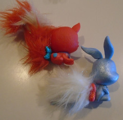 Disney Princess Palace Pets Furry Tails Lot ~ Ariel’s Cat & Snow White’s Bunny