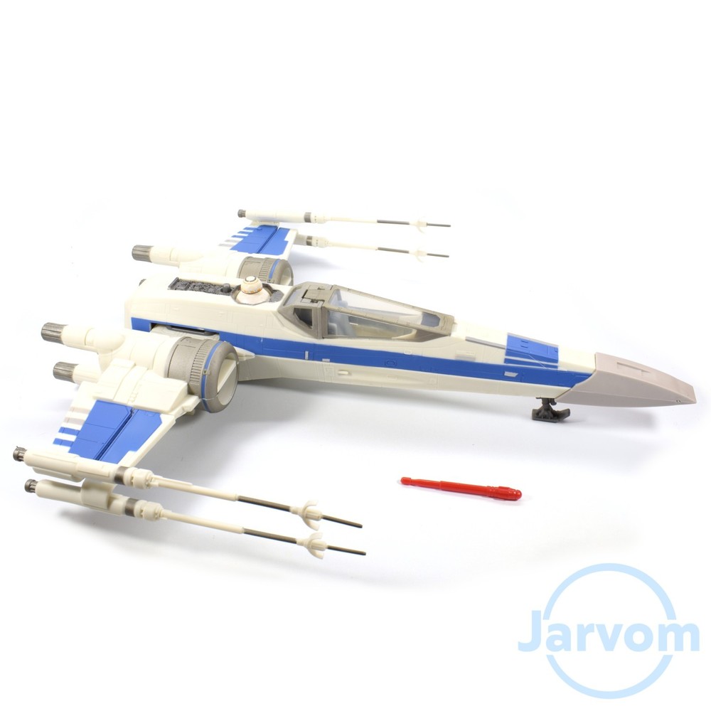 Star Wars 3.75″ Scale Force Awakens Poe Dameron’s Blue X-Wing Fighter Vehicle