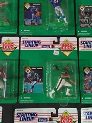 1995 Starting Lineup NFL Lot Of 19 Rare Michael Dean Perry, Warren Moon See Pics