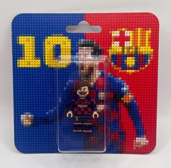 Lot 4x LIONEL MESSI HANDMADE BRICK FIGURE WALL ART COLLECTIBLE WORLD CUP MIAMI
