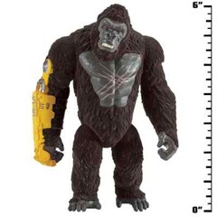 Playmates Godzilla X Kong New Empire KONG REAL FEEL 6″ Figure 2024 NEW RELEASE