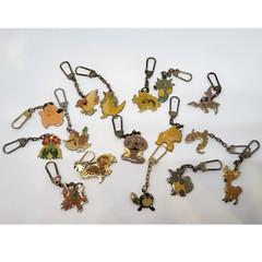 Nidoking Vintage Pokemon Center Enamel keychain charm Figure Gacha Nintendo