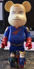 Medicom Toy Bearbrick Homelander 400/100% and Butcher 100%