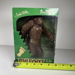 NEW Archie McPhee BIGFOOT Action Figure Accoutrements 7.25″ Cryptid Toy NIB