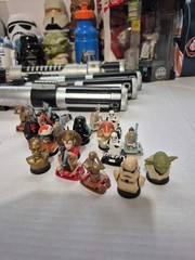 Star Wars Mixed Lot of Toys action figures, PEZ Funko Lightsabers McDonald’s