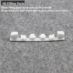 Sword Gun Weapon Filling Parts Upgrade Kit For Legacy Evolution LEO Prime