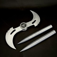 Custom BLADE Glaive and Stakes Replica Prop 1:1 (Painted)