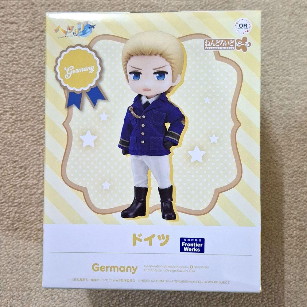 Orange Rouge Nendoroid Doll Hetalia World Stars Germany Action Figure 140mm