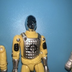 GI Joe Cobra Yellow De Aco Black Major Custom commando with 3 support troopers