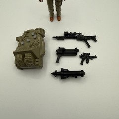 Hasbro 1990 GI Joe Sonic Fighters Tunnel Rat Action Figure 3.75″ VTG Complete