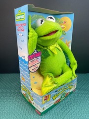 Magic Talking Kermit The Frog Sesame Street 30th Anniversary 1999 Tested/Working