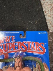 WWE Superstars LJN Series 3 Jake The Snake Roberts Blue Card Mattel NEW