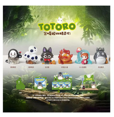 Anime Totoro Blind Box Miyazaki Fairy Tale Elf Kawaii Model Gift