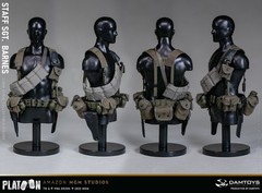 Pre-Sale DAMTOYS DMS045 1/6 Platoon Staff Sergeant Barnes Action Figure Model