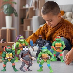 Action Figures 6-Piece Set: Teenage Mutant Ninja Turtles – No Assembly Needed!