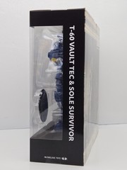 McFarlane 7-Inch 2-Pack Fallout T-60 Vault Tec & Sole Survivor NIB