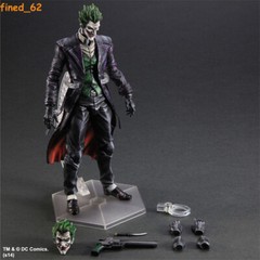 Arkham Origins Joker Play Arts KAI PVC 11″ Action Figure Model Statue Toy Boxed